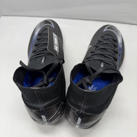Nike Men Zoom Superfly 9 Elite FG Black Chrome Hyper Royal DJ4977-040 Size 7 NEW main image 12